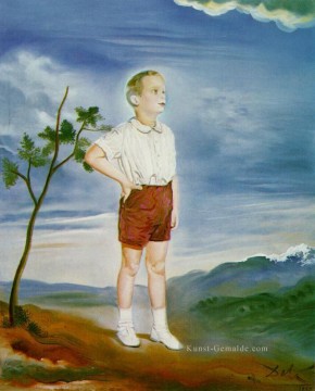 Porträt eines Kindes Surrealismus Ölgemälde